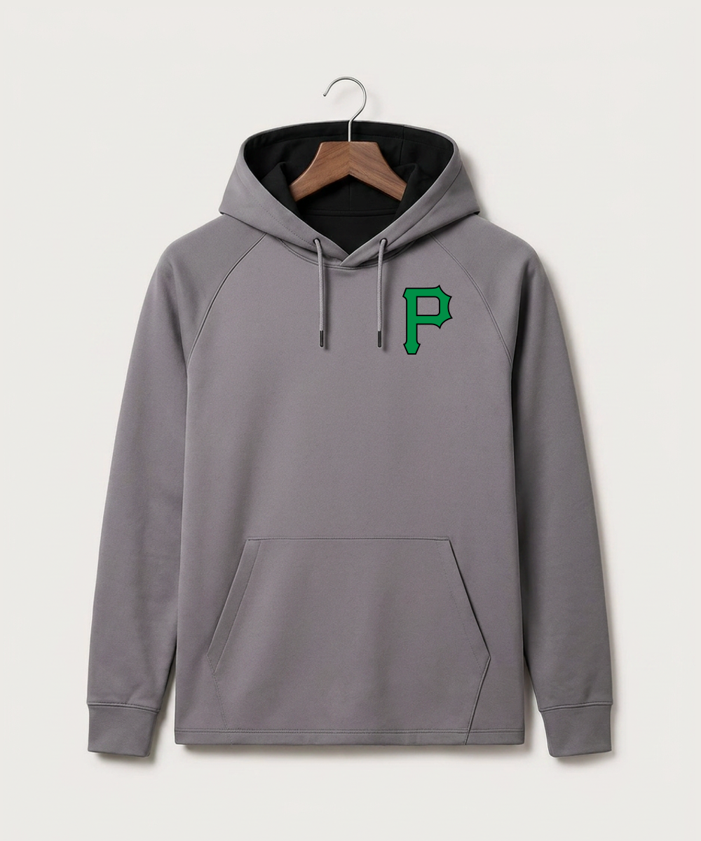 Pipestone Area High School Volleyball (Girls) - Gray Hoodie - Left Chest