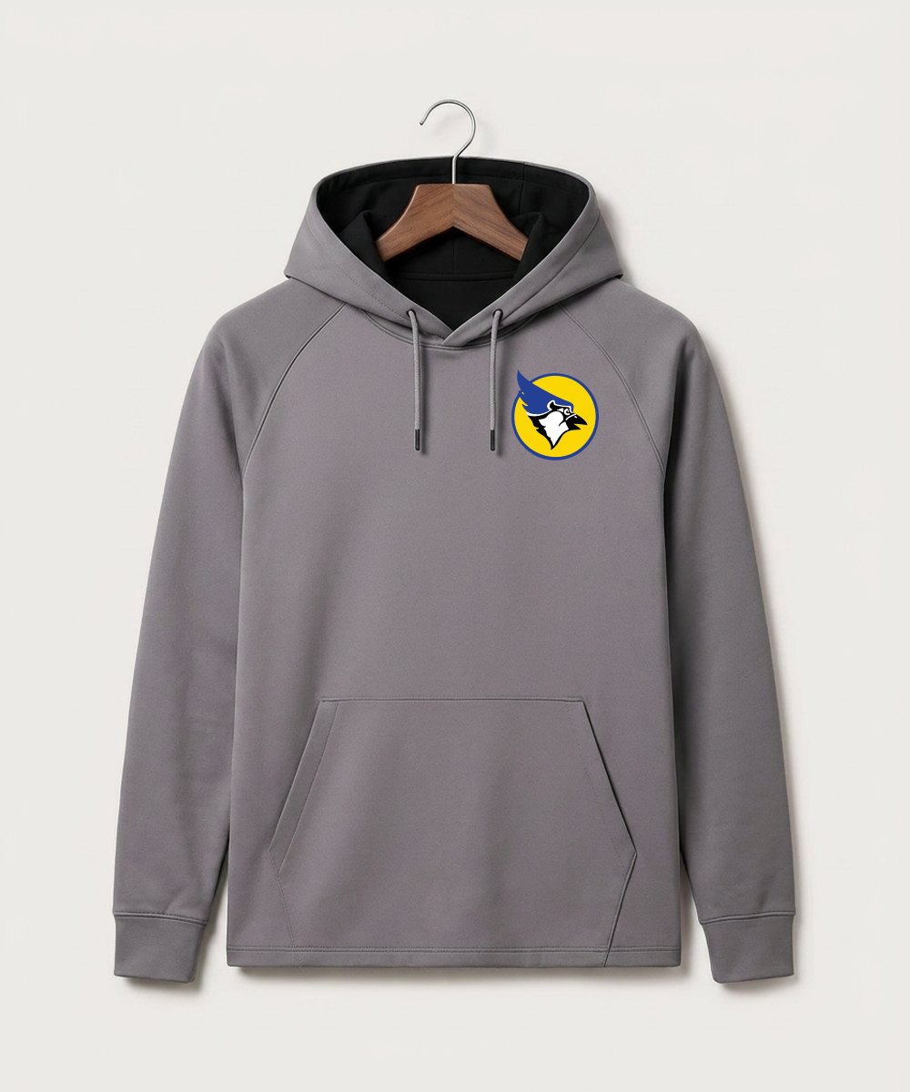 Waseca High School Football (Boys) - Gray Hoodie - Left Chest