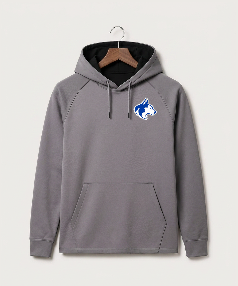 Owatonna High School Volleyball (Girls) - Gray Hoodie - Left Chest