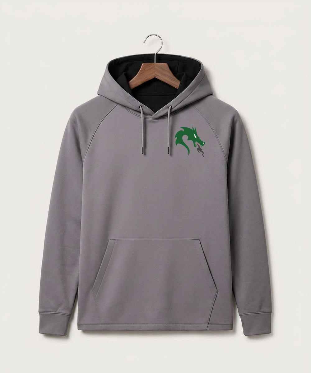 Pine City High School Football (Boys) - Gray Hoodie - Left Chest
