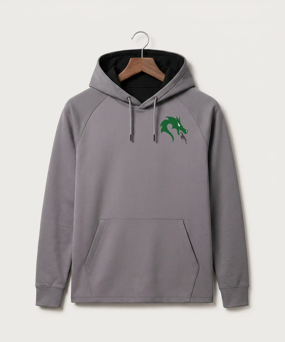 Pine City High School Football (Boys) - Gray Hoodie - Left Chest