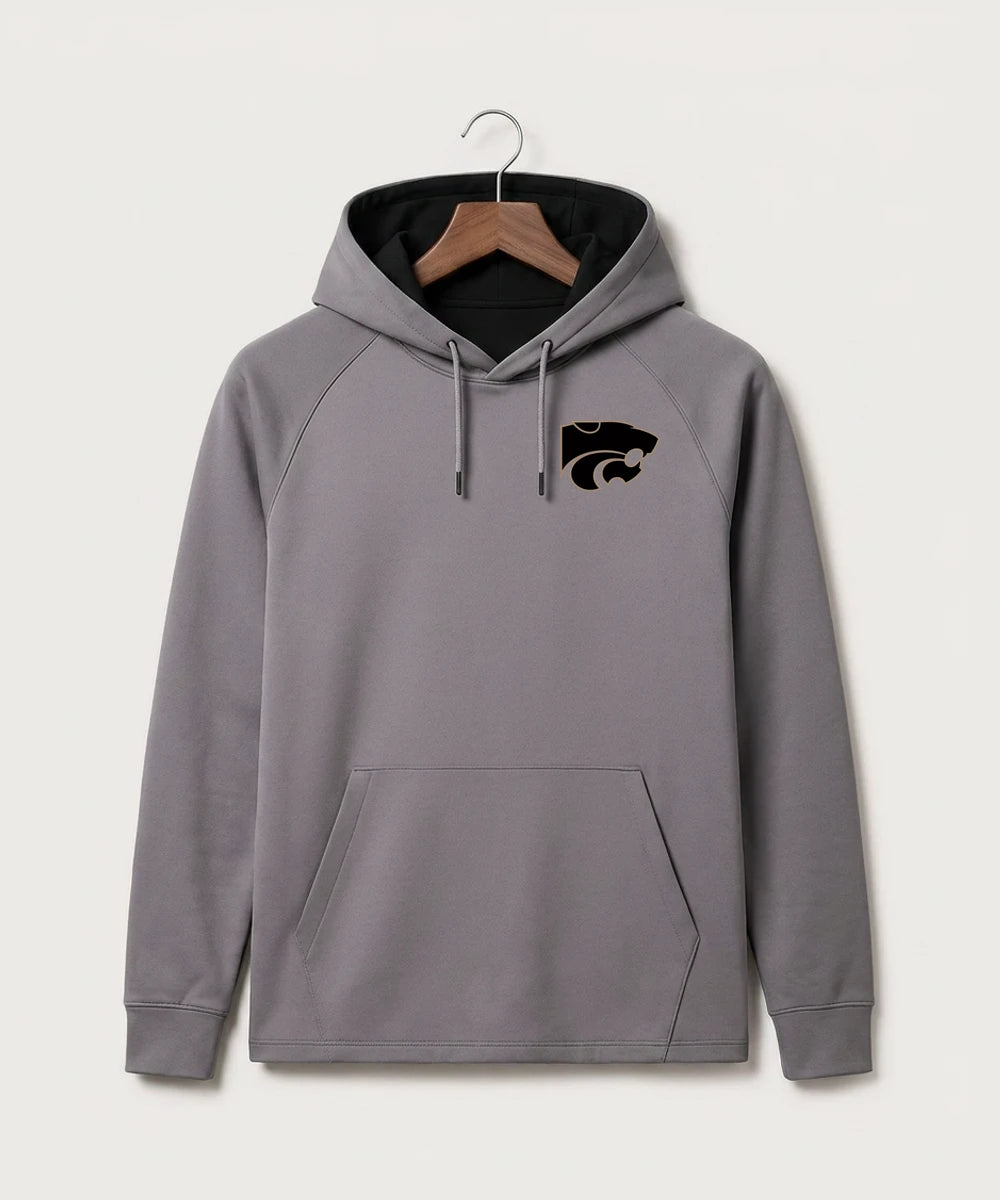 Le-Win Football - Gray Hoodie - Left Chest
