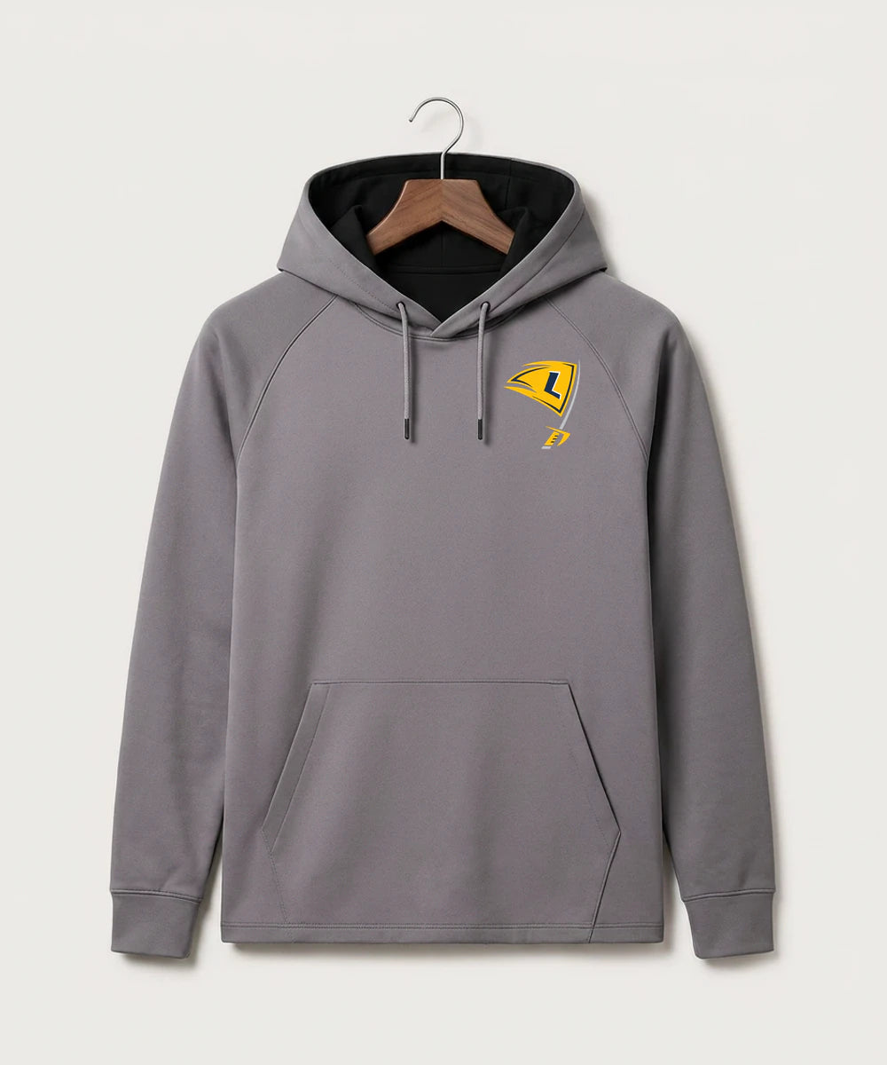 Howard Lake Waverly Winsted High School Football (Boys) - Gray Hoodie - Left Chest