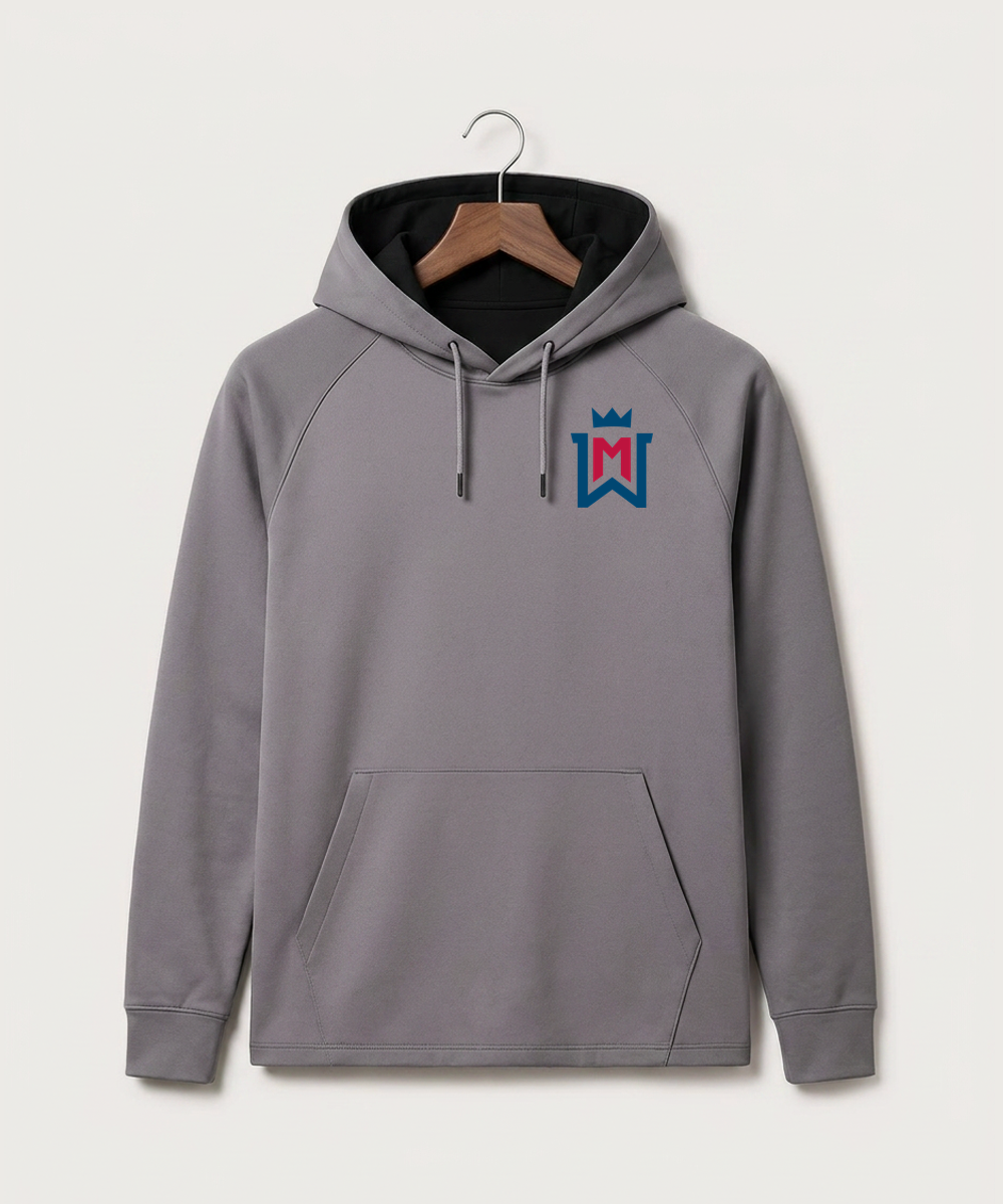 Watertown Mayer High School Football (Boys) - Gray Hoodie - Left Chest