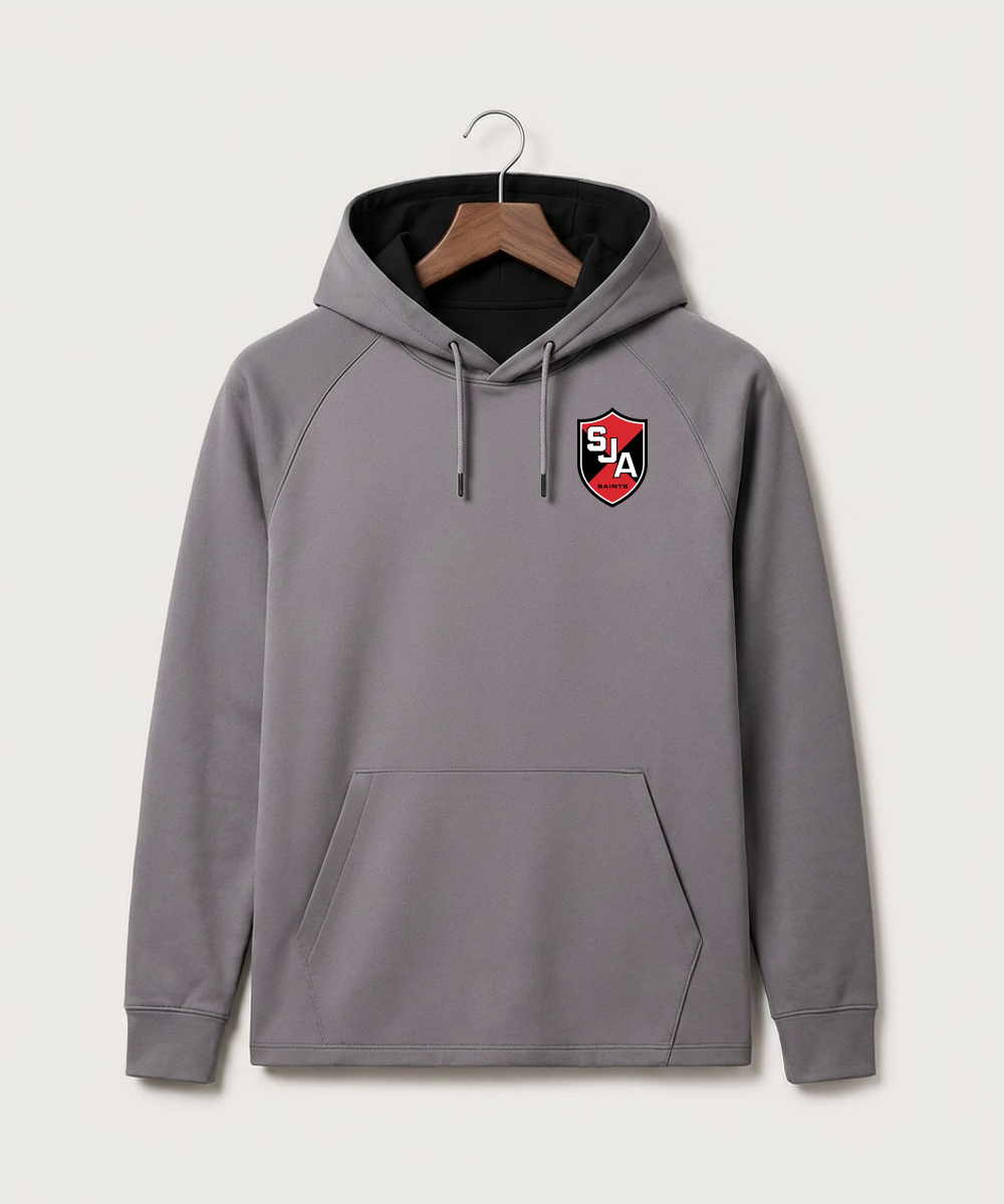 Saint James High School Football (Boys) - Gray Hoodie - Left Chest