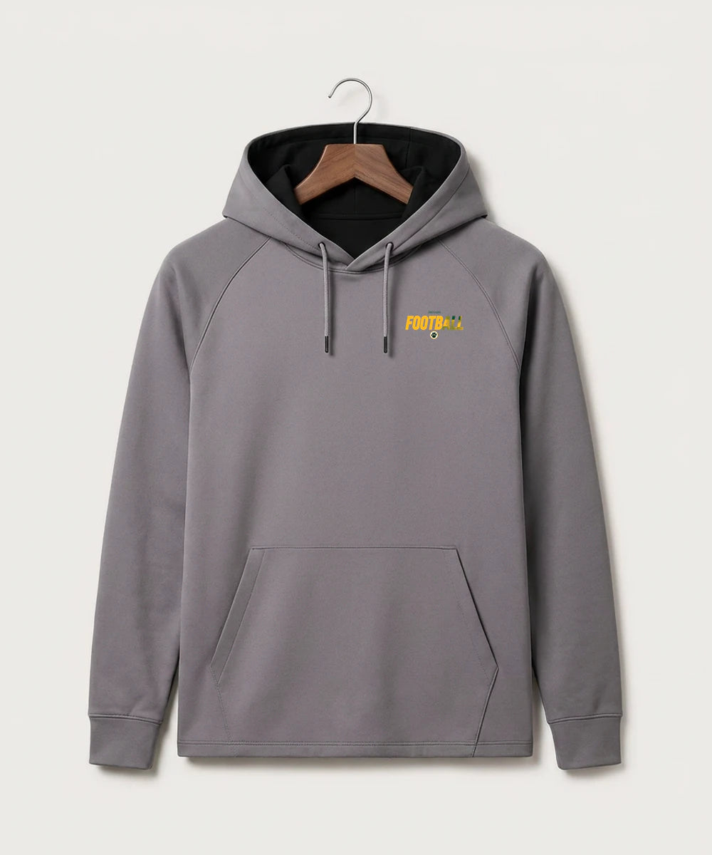 Ashwaubenon High School Football (Boys) - Gray Hoodie - Left Chest