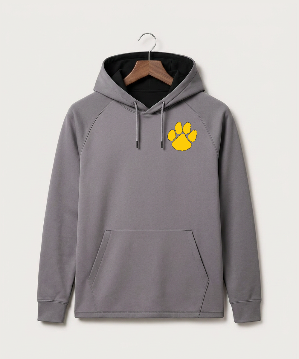 Plainview Elgin Millville H S Football (Boys) - Gray Hoodie - Left Chest