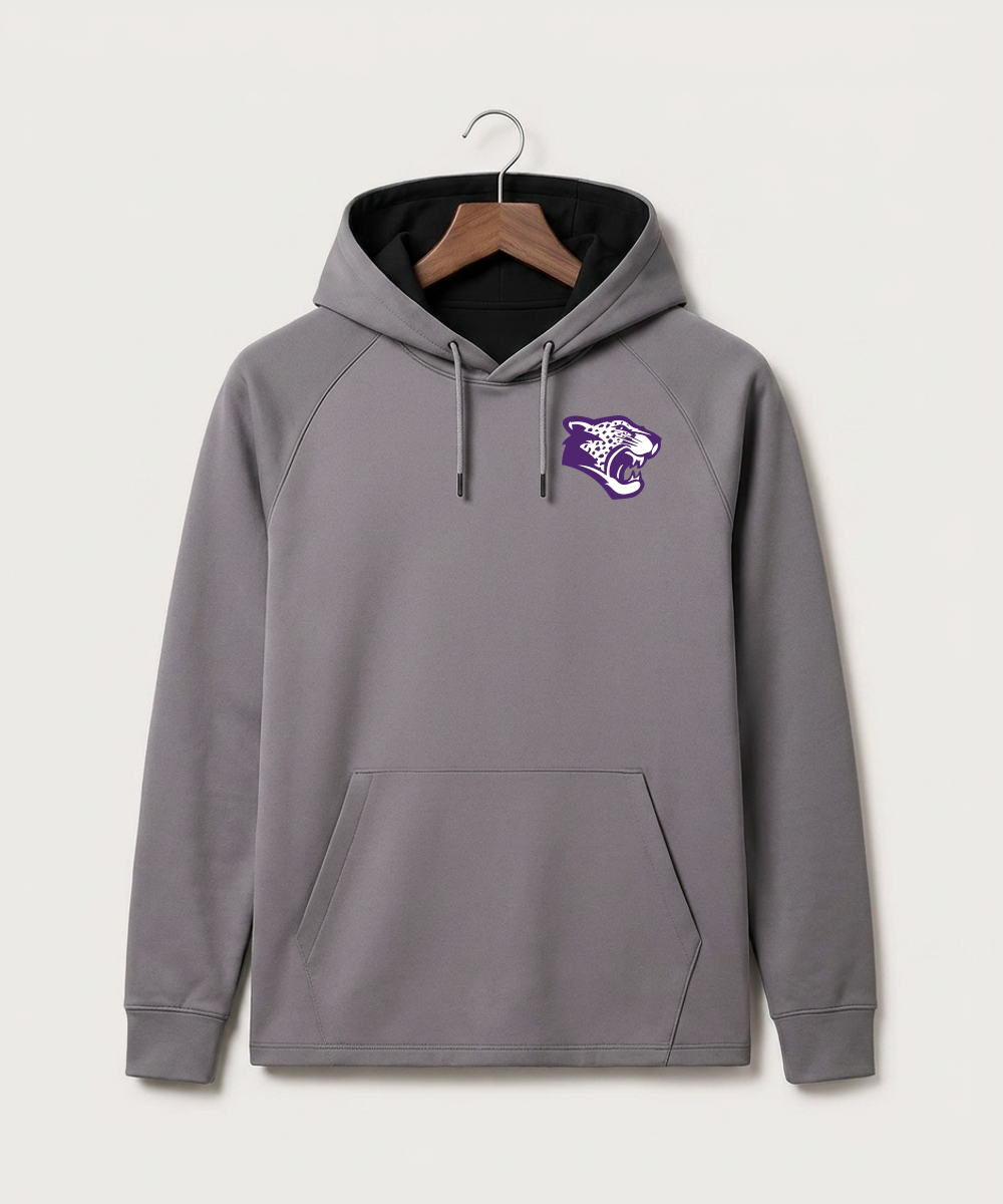 Granada-Huntley-East Chain/Truman Football (Boys) - Gray Hoodie - Left Chest