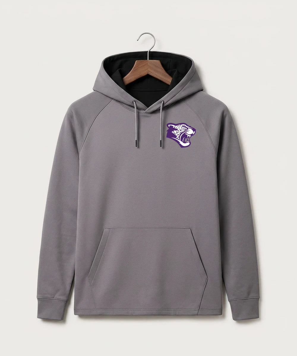 Granada-Huntley-East Chain/Truman Football (Boys) - Gray Hoodie - Left Chest