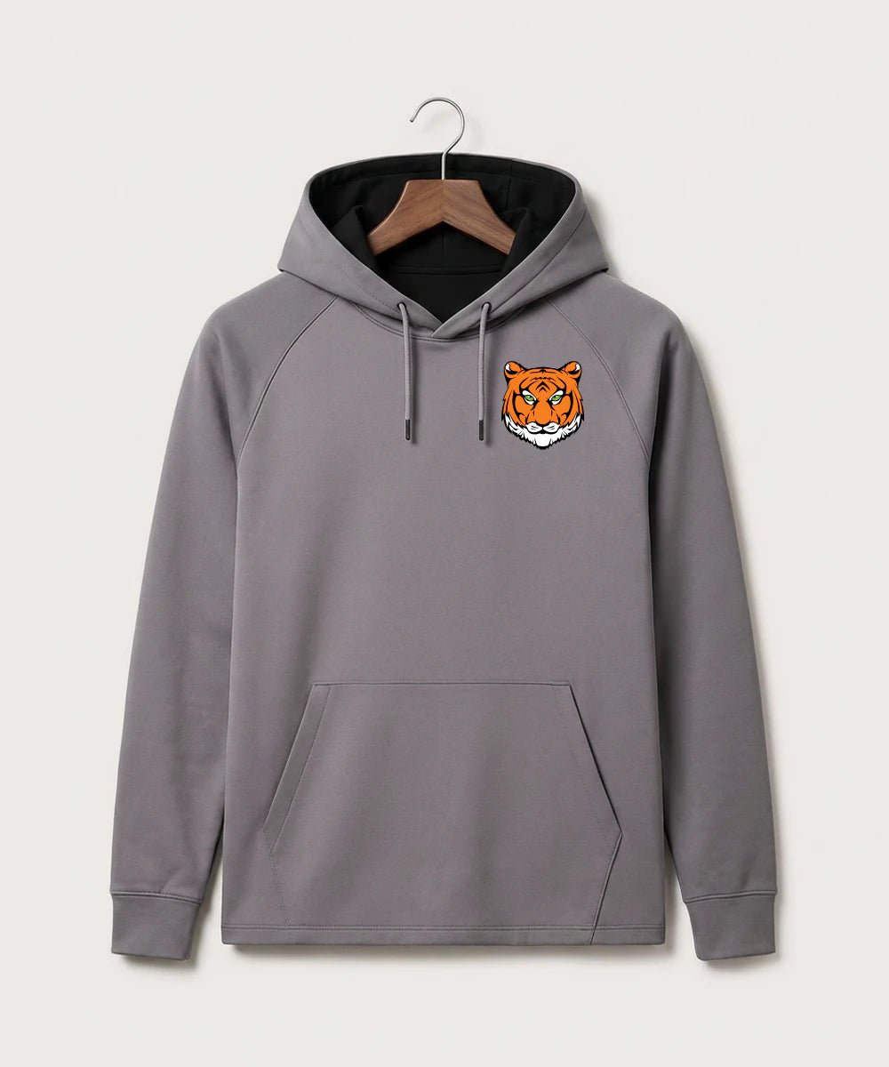 Princeton High School Football (Boys) - Gray Hoodie - Left Chest
