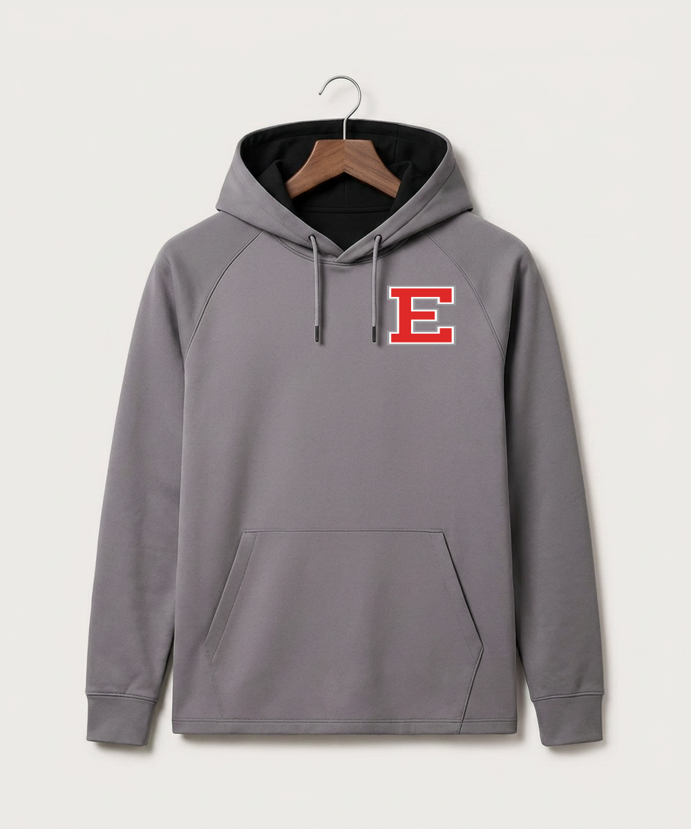 Duluth East High School Football (Boys) - Gray Hoodie - Left Chest