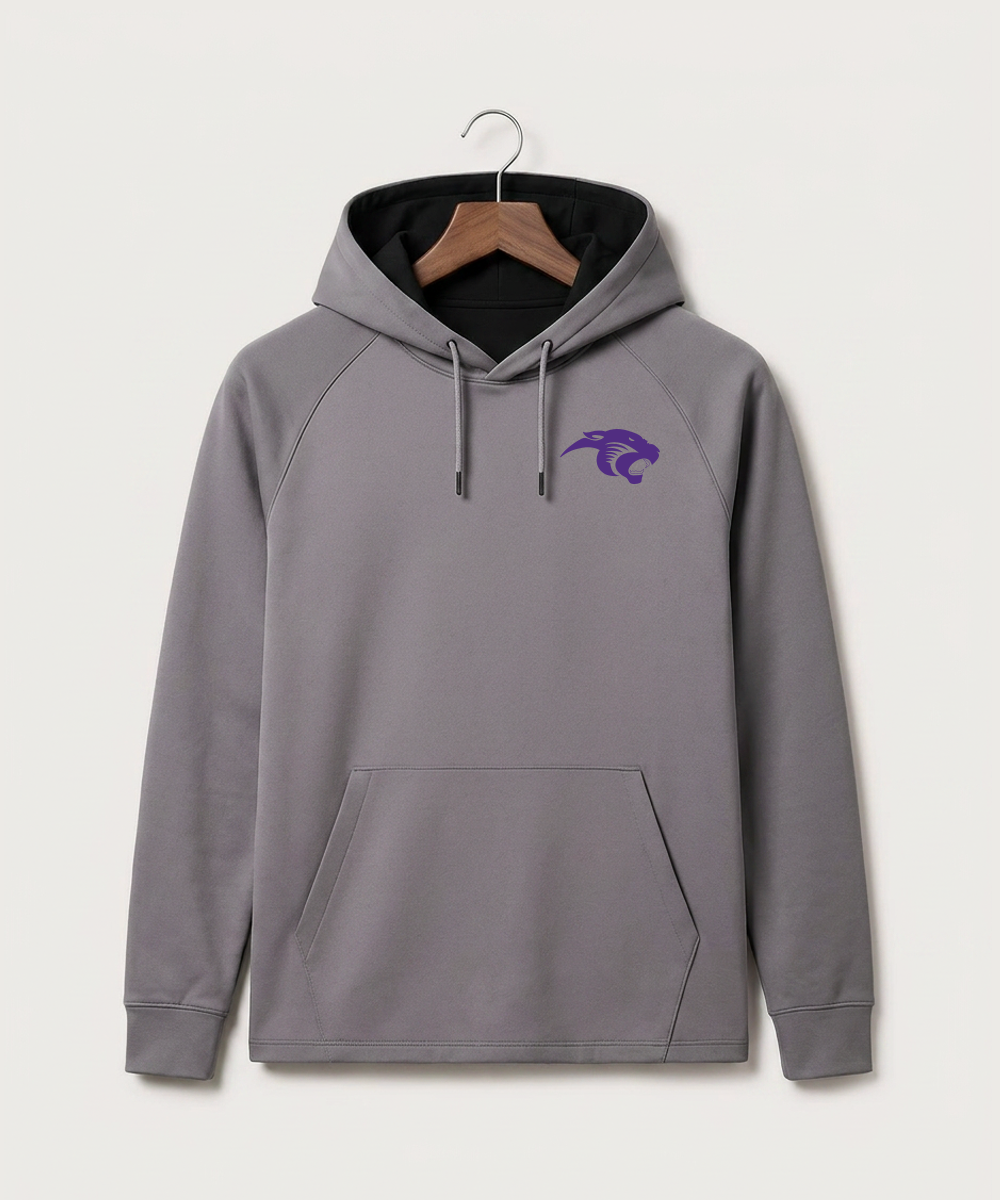 Glencoe Silver Lake High School Athletics - Gray Hoodie - Left Chest
