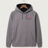 Amboy Football general - Gray Hoodie - Left Chest