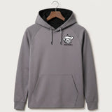 Polo HS Football general - Gray Hoodie - Left Chest