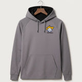 Polo HS Football general - Gray Hoodie - Left Chest