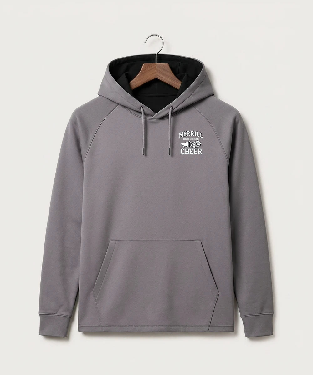 Merrill Dance and Cheer - Gray Hoodie - Left Chest