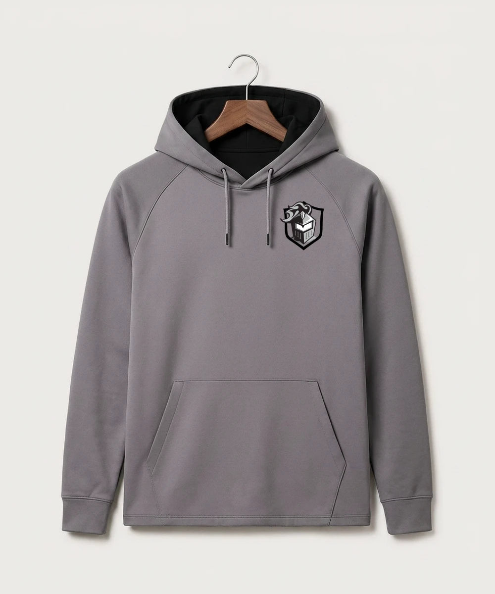 Kingsland High School Volleyball (Girls) - Gray Hoodie - Left Chest