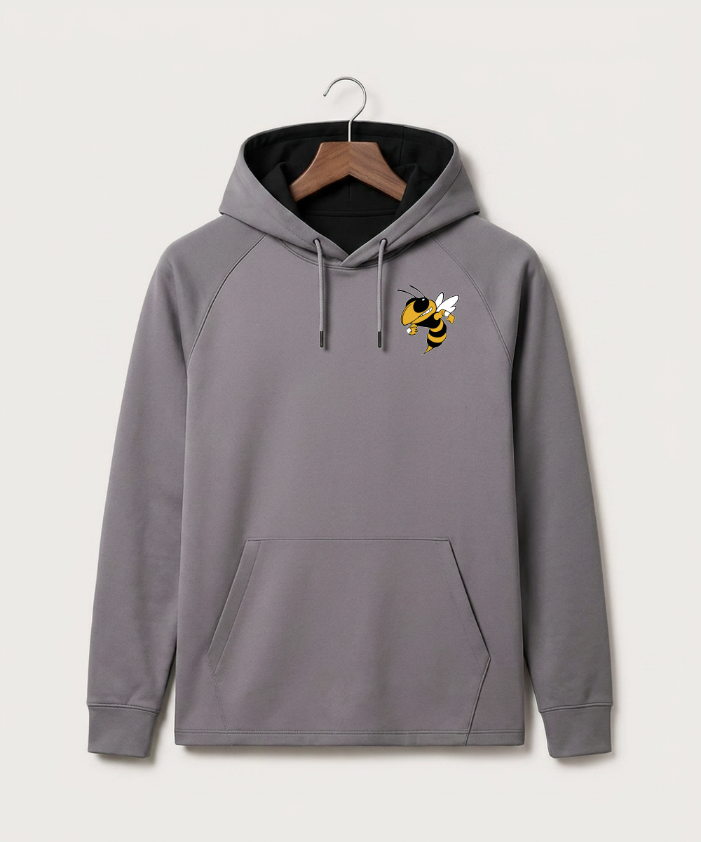 Perham High School Football (Boys) - Gray Hoodie - Left Chest