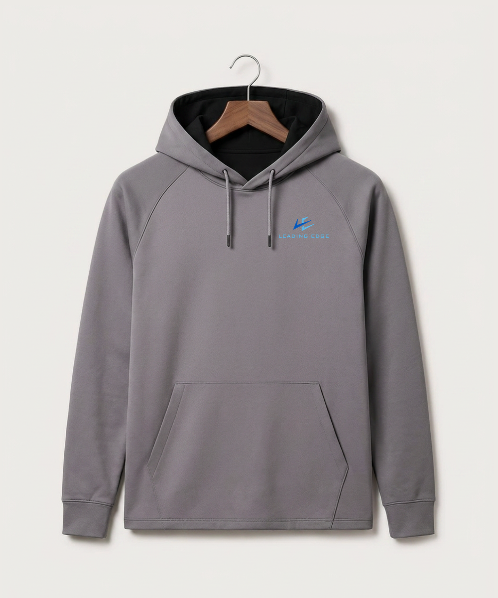 Leading Edge Team Store - Gray Hoodie - Left Chest