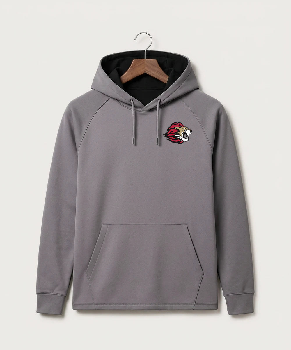 Spring Grove High School Football (Boys) - Gray Hoodie - Left Chest
