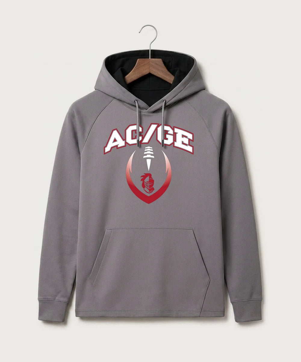 Alden-Conger-Glenville Emmons High School Football (Boys) - Gray Hoodie