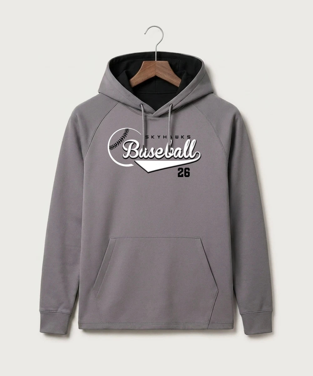 Sauk Valley Community College Baseball Team Store - Gray Hoodie
