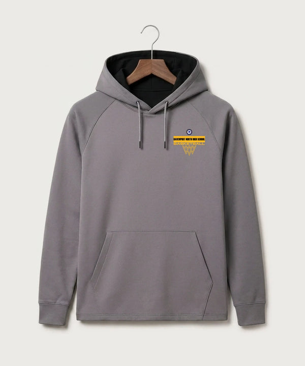 Davenport North High School Basketball Team Store - Gray Hoodie