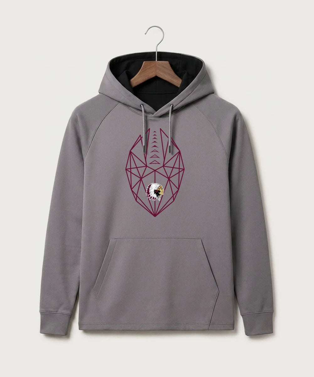 Stockton High School Football - Gray Hoodie