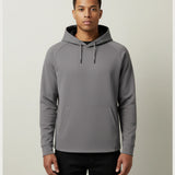 Notre Dame High School Team Store - Gray Hoodie - Full Front (model)