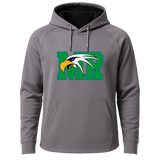 Maple River High School hockey_boys - Gray Hoodie - Full Front