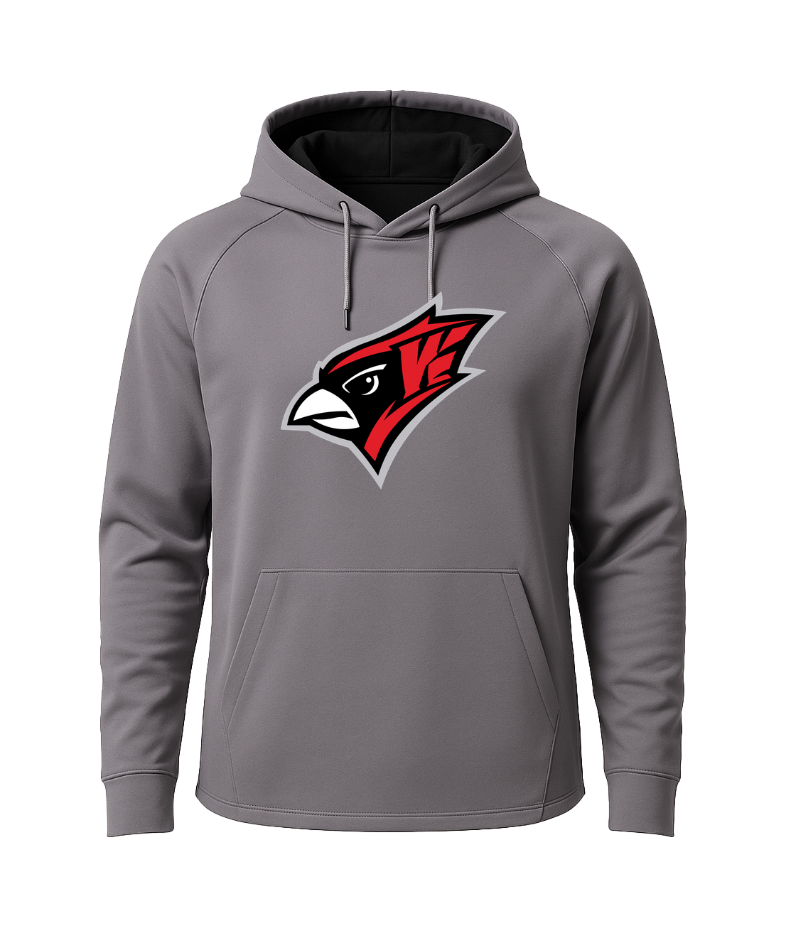 Willmar Athletics - Gray Hoodie - Full Front