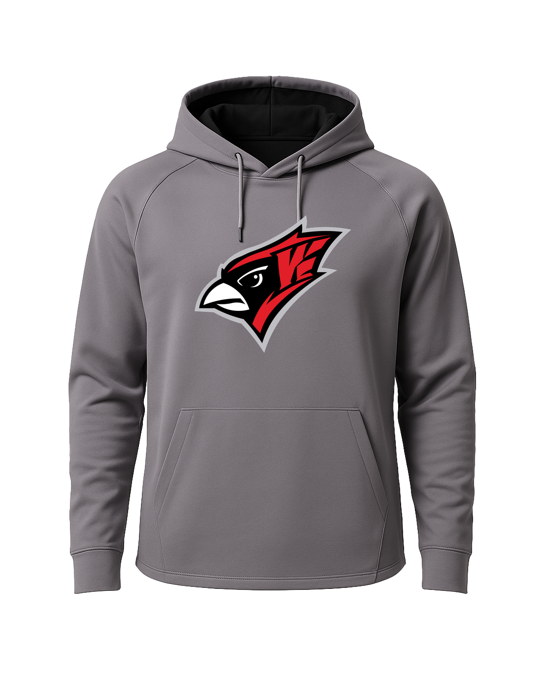 Willmar Athletics - Gray Hoodie - Full Front