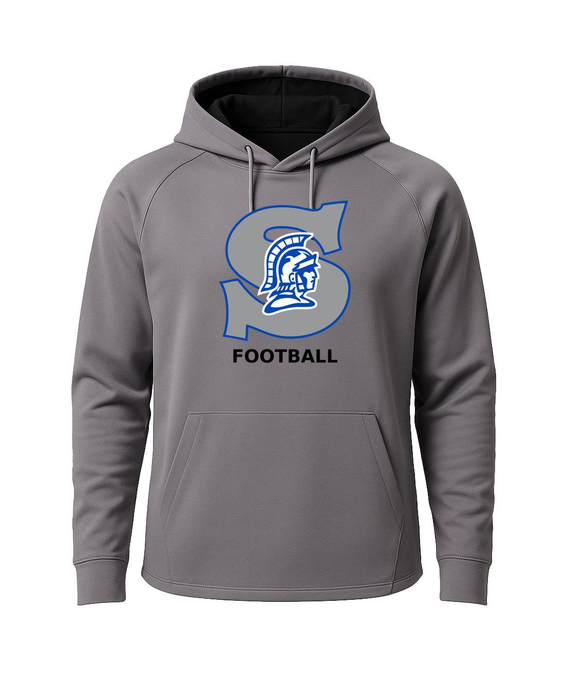Southwest Football - Gray Hoodie - Full Front