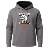Naptown basketball_boys - Gray Hoodie - Full Front