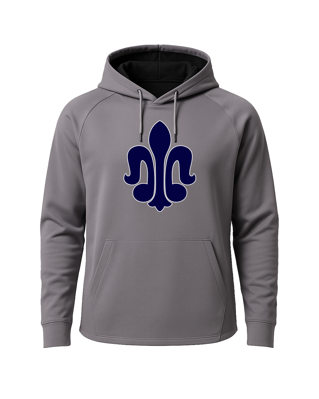 St. Peter Athletics - Gray Hoodie - Full Front