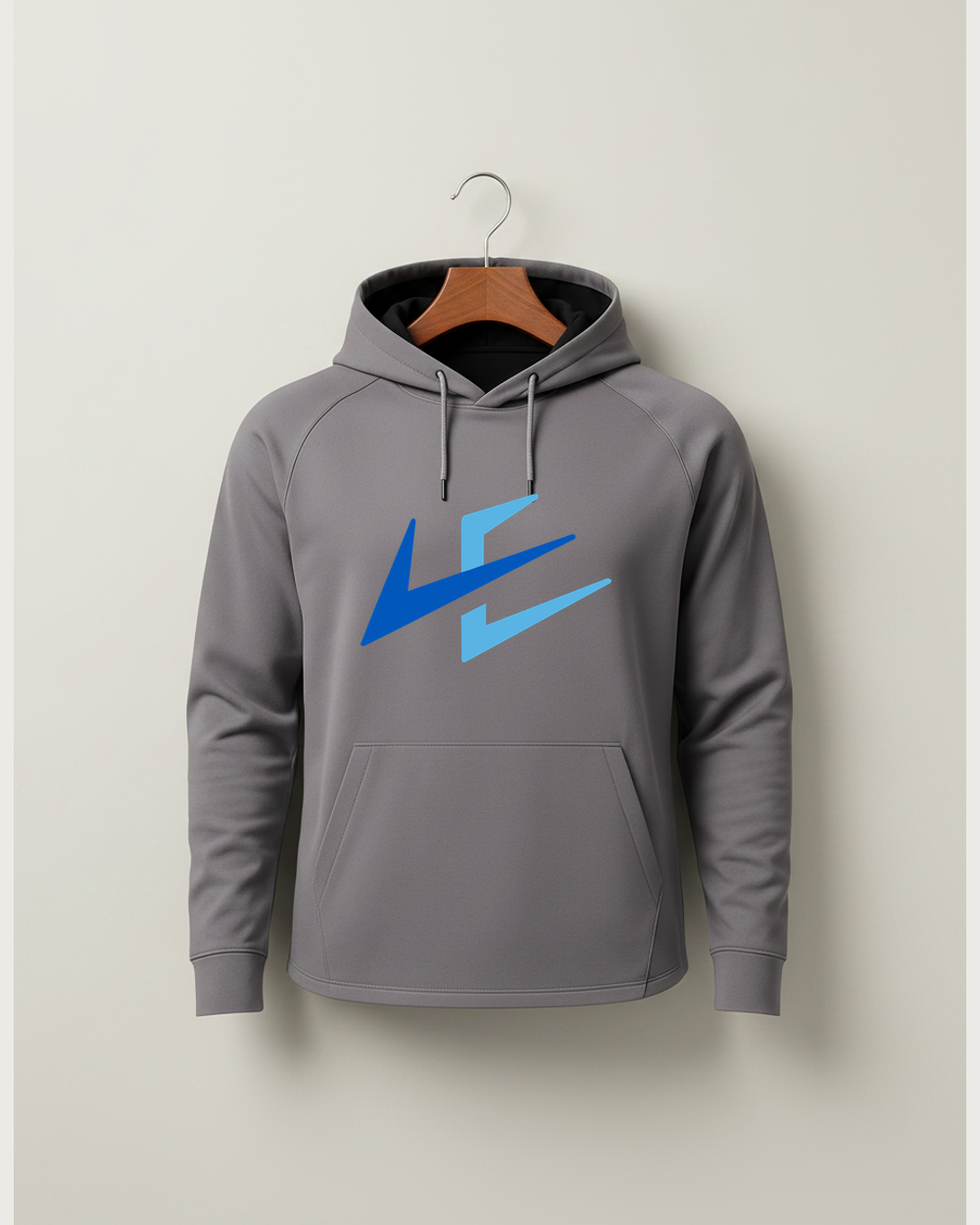 Notre Dame High School Team Store - Gray Hoodie - Full Front