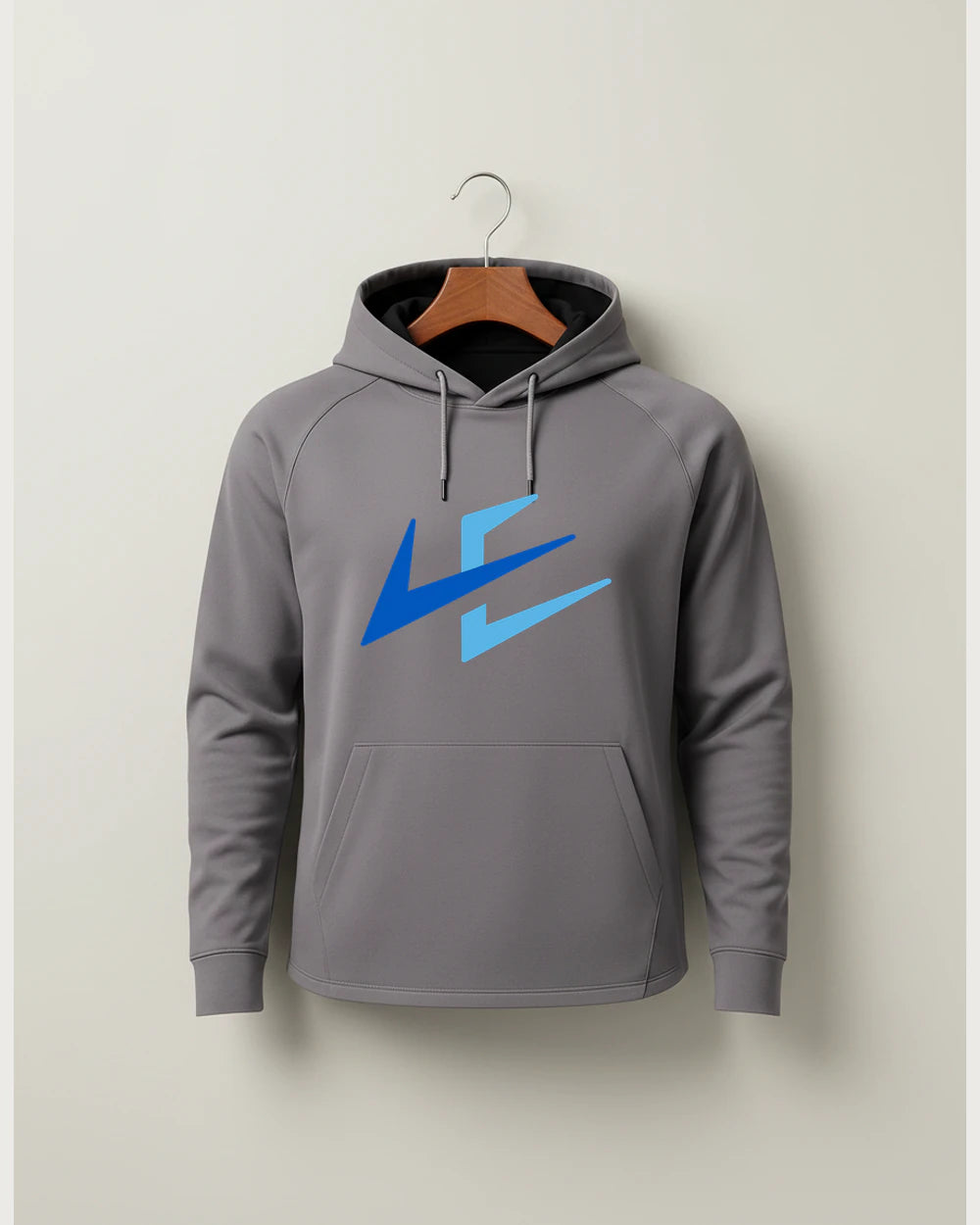 Notre Dame High School Team Store - Gray Hoodie - Full Front