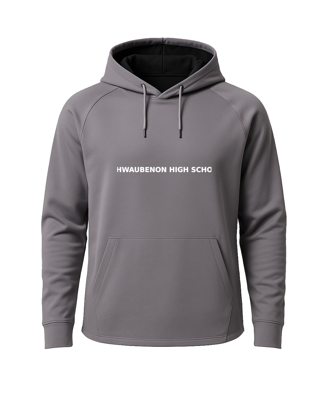 Ashwaubenon Baseball — final e2e test - Gray Hoodie - Full Front