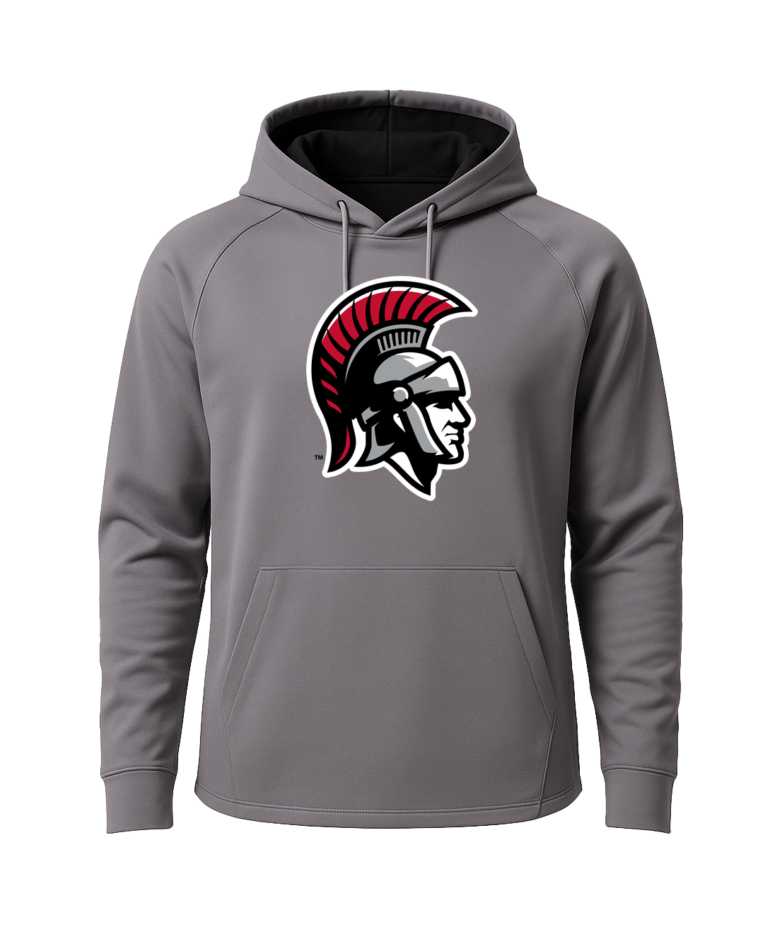 Worthington Football - Gray Hoodie - Full Front