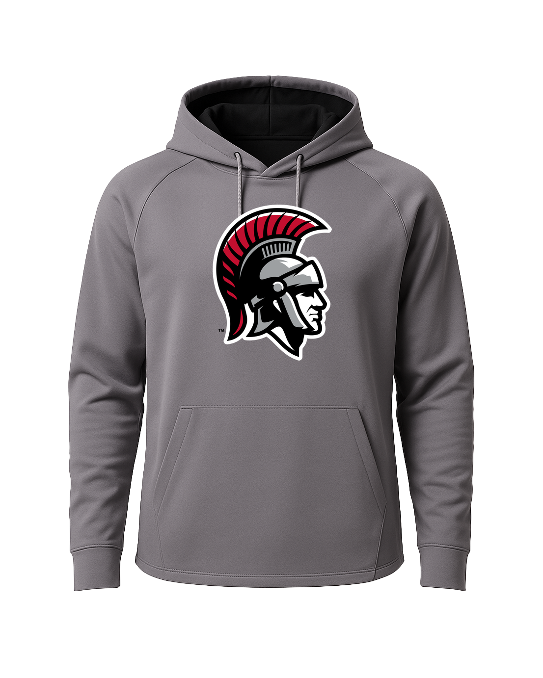Worthington Football - Gray Hoodie - Full Front