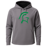 La Crescent-Hokah Football - Gray Hoodie - Full Front