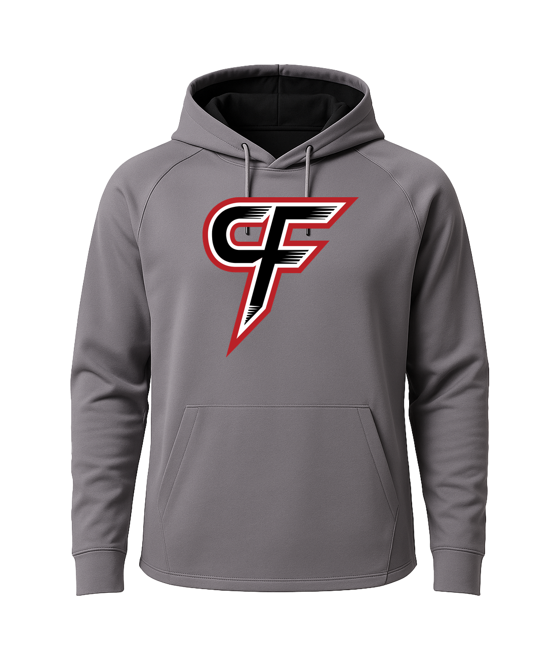 Cannon Falls Volleyball - Gray Hoodie - Full Front