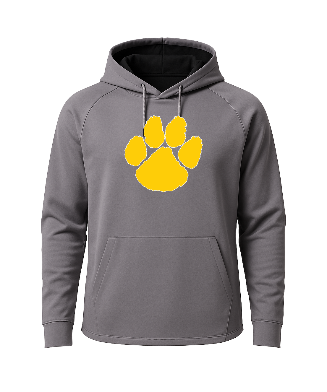 PEM Football - Gray Hoodie - Full Front