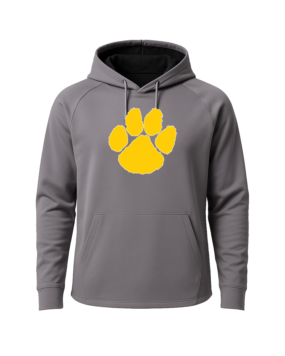 PEM Football - Gray Hoodie - Full Front