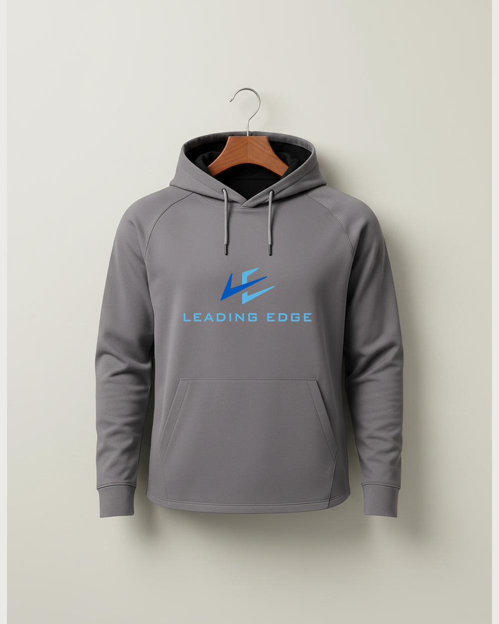 Notre Dame High School Team Store - Gray Hoodie - Full Front