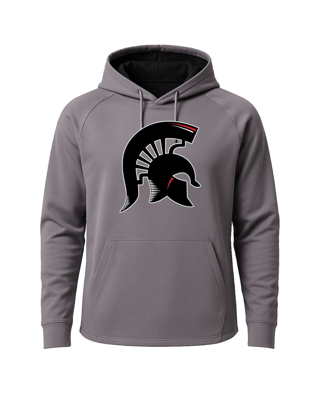 BOLD Football - Gray Hoodie - Full Front