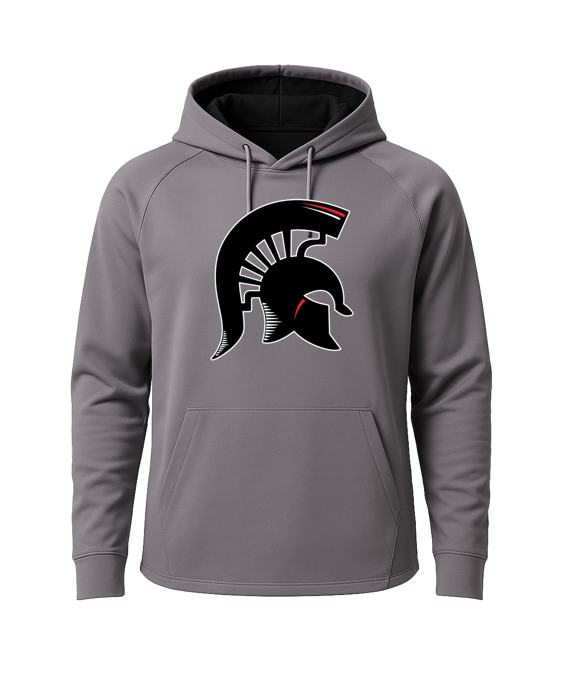 BOLD Football - Gray Hoodie - Full Front