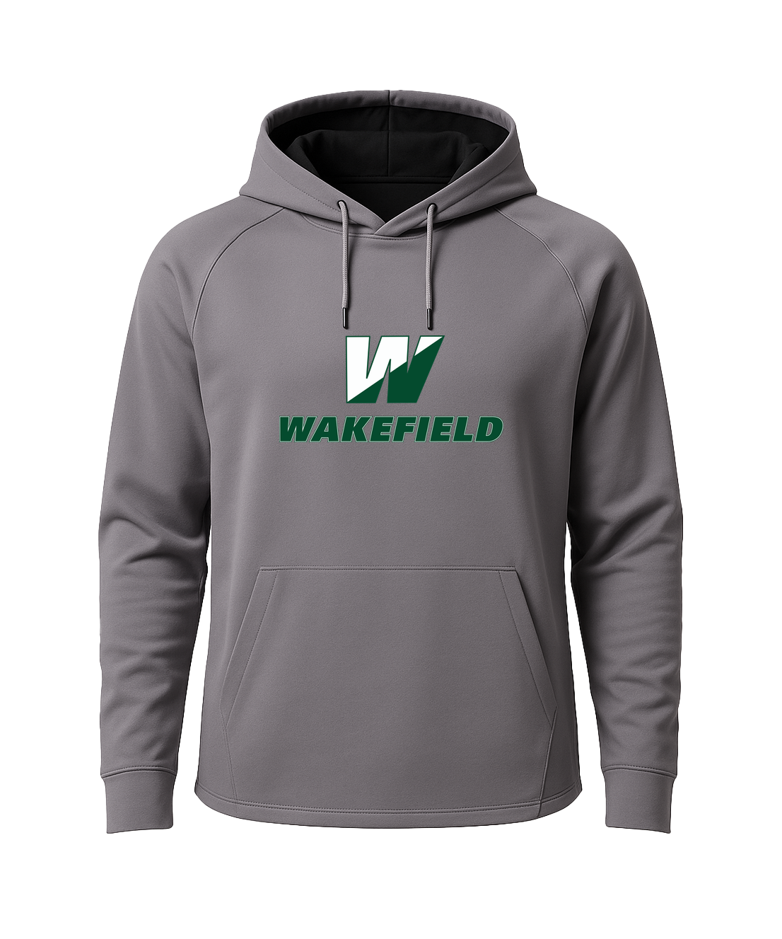 Wakefield High School N/A - Gray Hoodie - Full Front