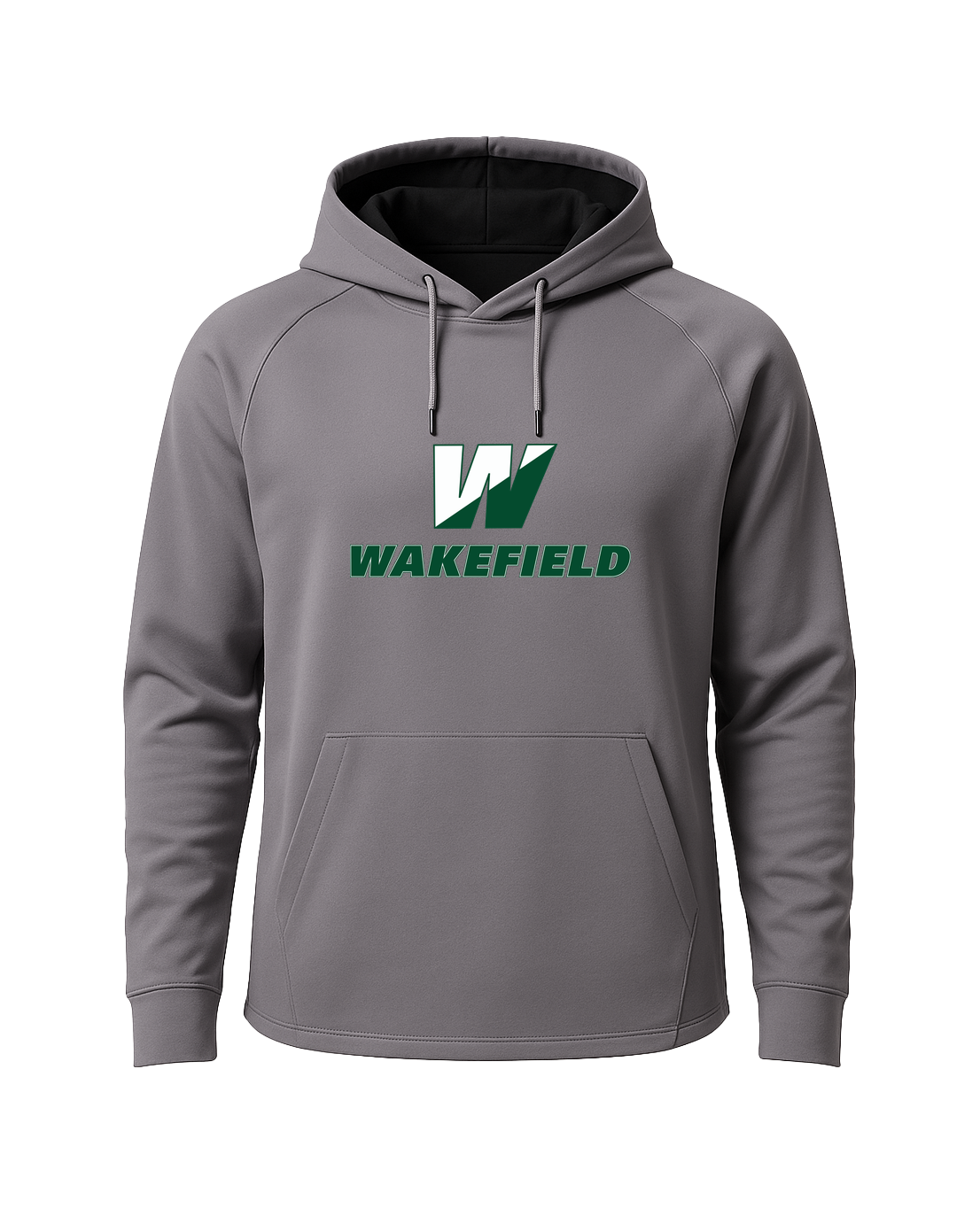 Wakefield High School N/A - Gray Hoodie - Full Front