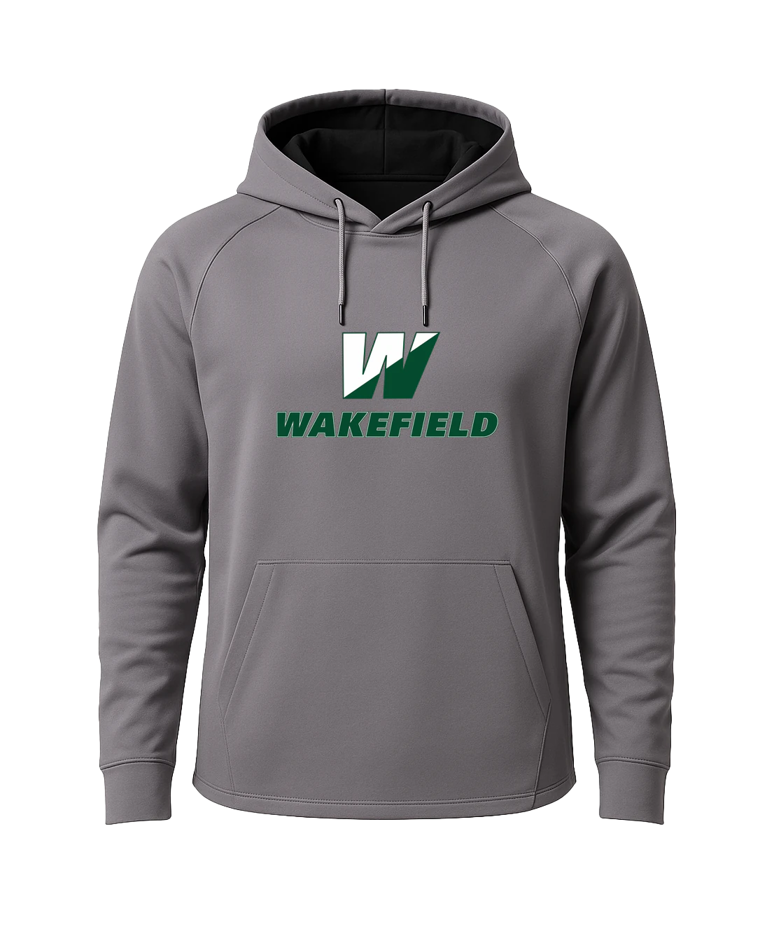 Wakefield High School N/A - Gray Hoodie - Full Front